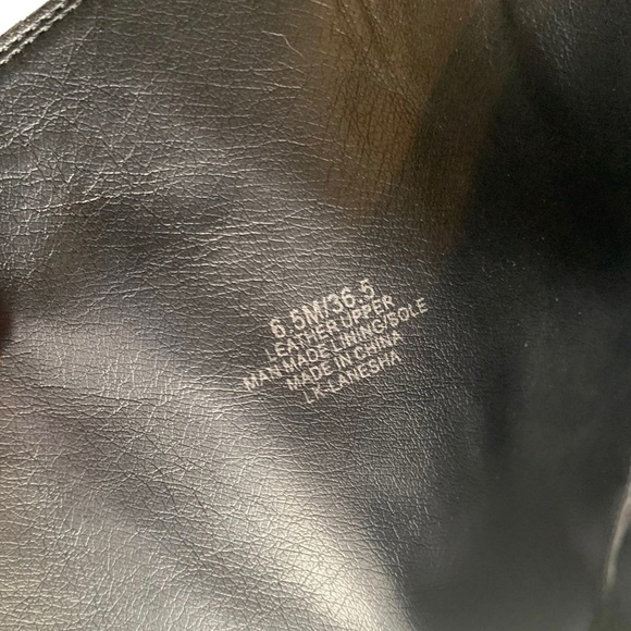 Lucky Brand Women's Lanesha Equestrian Boot Black Size 6.5 - Picture 9 of 9